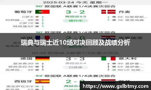 瑞典与瑞士近10场对决回顾及战绩分析